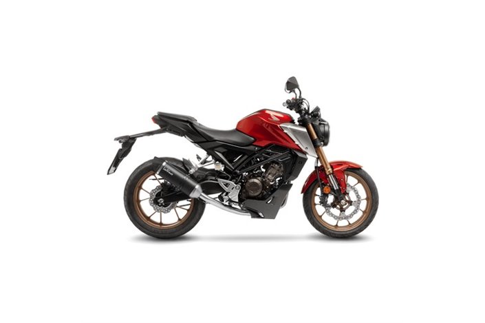 Système Complet D'Échappement Leovince Lv One Evo Carbon Fiber Honda Cb 125 R Neo Sports Café 2021 - 2023