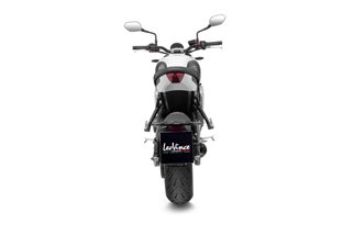 Sistema di Scarico Terminale LeoVince 14385EBU LV ONE EVO nero TRIUMPH TRIDENT 660 2021 - 2023