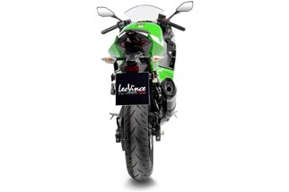 Sistema Di Scarico Completo Leovince 14427S Factory S Carbon Fiber Kawasaki Z 400 2019 - 2021