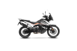 Scarico Terminale Leovince 14414EB Lv One Evo Black Edition Ktm 790 Adventurer 2019 - 2023