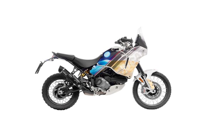 Sistema di Scarico Terminale LeoVince 14428EB LV ONE EVO Nero DUCATI DESERTX 2022 - 2023