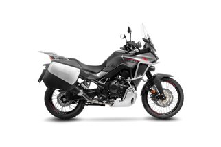 Sistema di Scarico Terminale LeoVince 14440EB LV ONE EVO Nero HONDA XL 750 TRANSALP URBAN / EASY TRAVEL / TRAVEL EDITION 2023