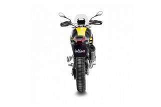 Sistema di Scarico Terminale LeoVince 14402EBU LV ONE EVO nero APRILIA TUAREG 660 2022 - 2023