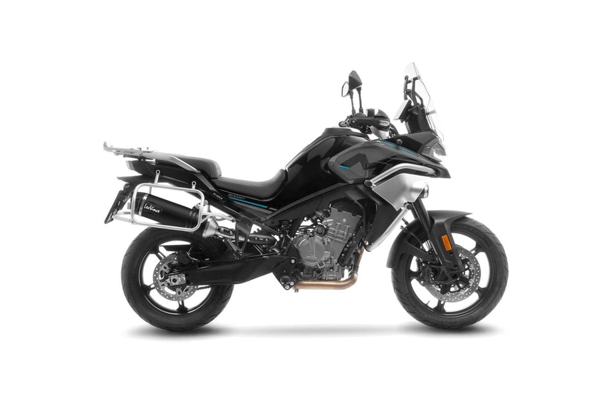 Sistema di Scarico Terminale LeoVince 14414EBU LV ONE EVO Nero CF MOTO 800 MT SPORT/TOURING 2022 - 2023