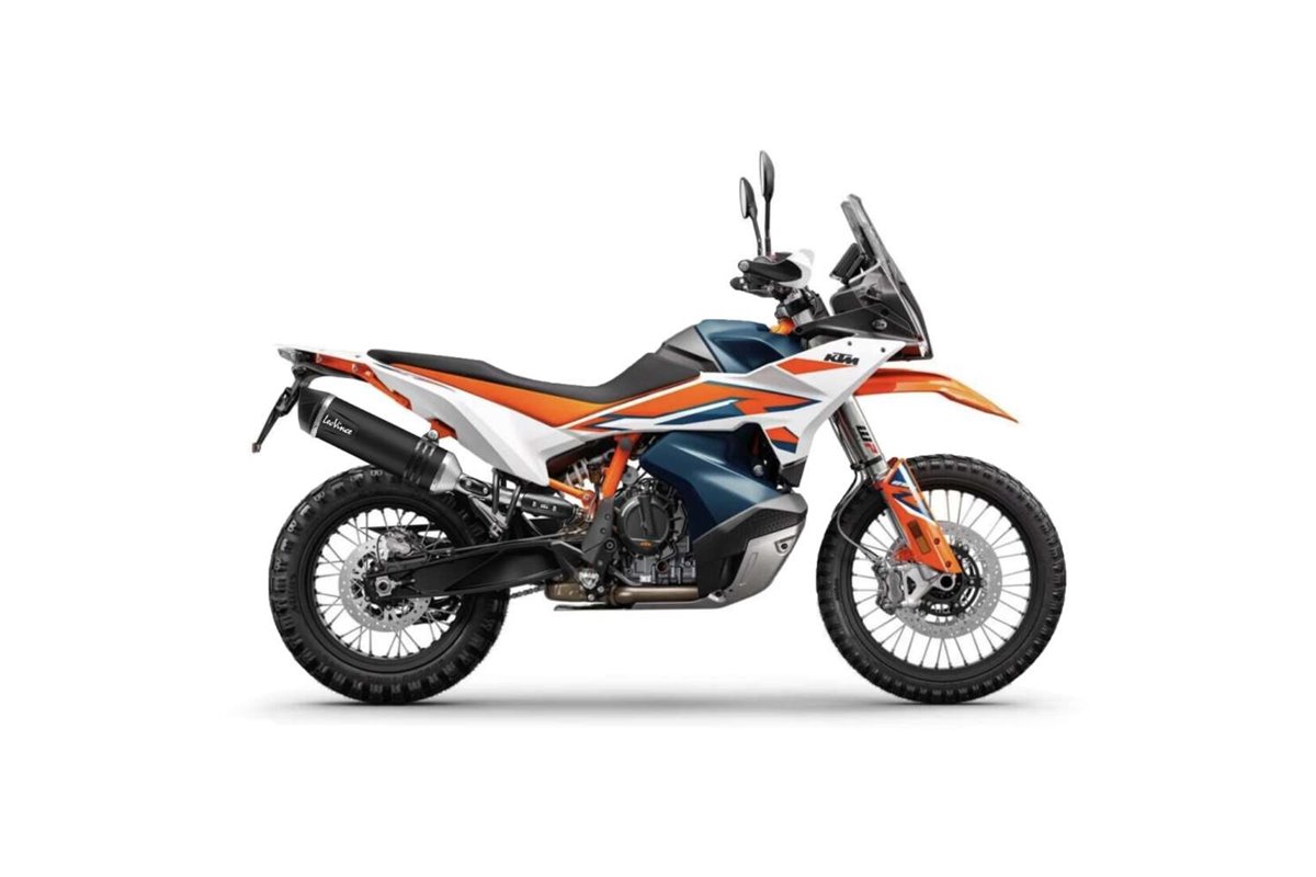 Sistema di Scarico Terminale LeoVince 14414EBU LV ONE EVO Nero KTM 890 ADVENTURE/L A2/R/RALLY 2021 - 2023