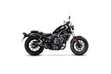 Sistema di Scarico Terminale LeoVince 15006BU CLASSIC RACER nero HONDA CMX 300 REBEL 2017 - 2022