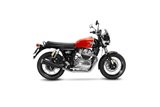 Sistema di Scarico Terminale LeoVince 15007BU CLASSIC RACER nero ROYAL ENFIELD CONTINENTAL GT 650 / INTERCEPTOR 650 2019 - 2023