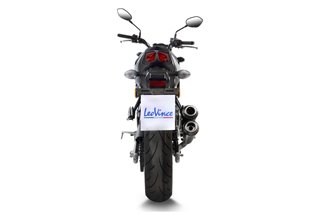 Sistema di Scarico Terminale LeoVince 15105U GP DUALS per SUZUKI SV 650 X 2018 - 2023