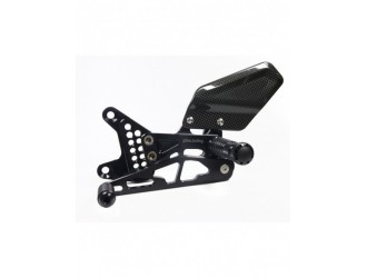 Sistema Di Poggiapiedi As31Gt Nero Gilles Triumph Street Triple D67Ld 2011 - 2012