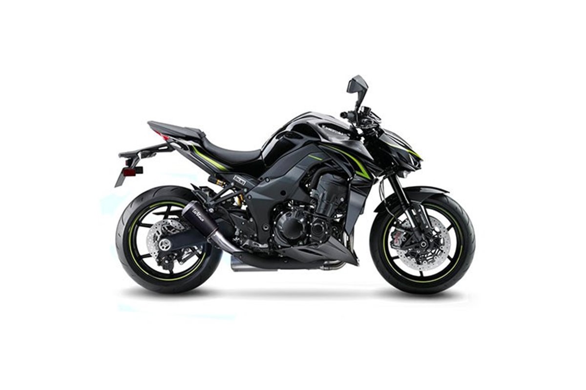 Schalldämpfer Leovince Lv-10 Black Edition Kawasaki Z 1000 2017 - 2020