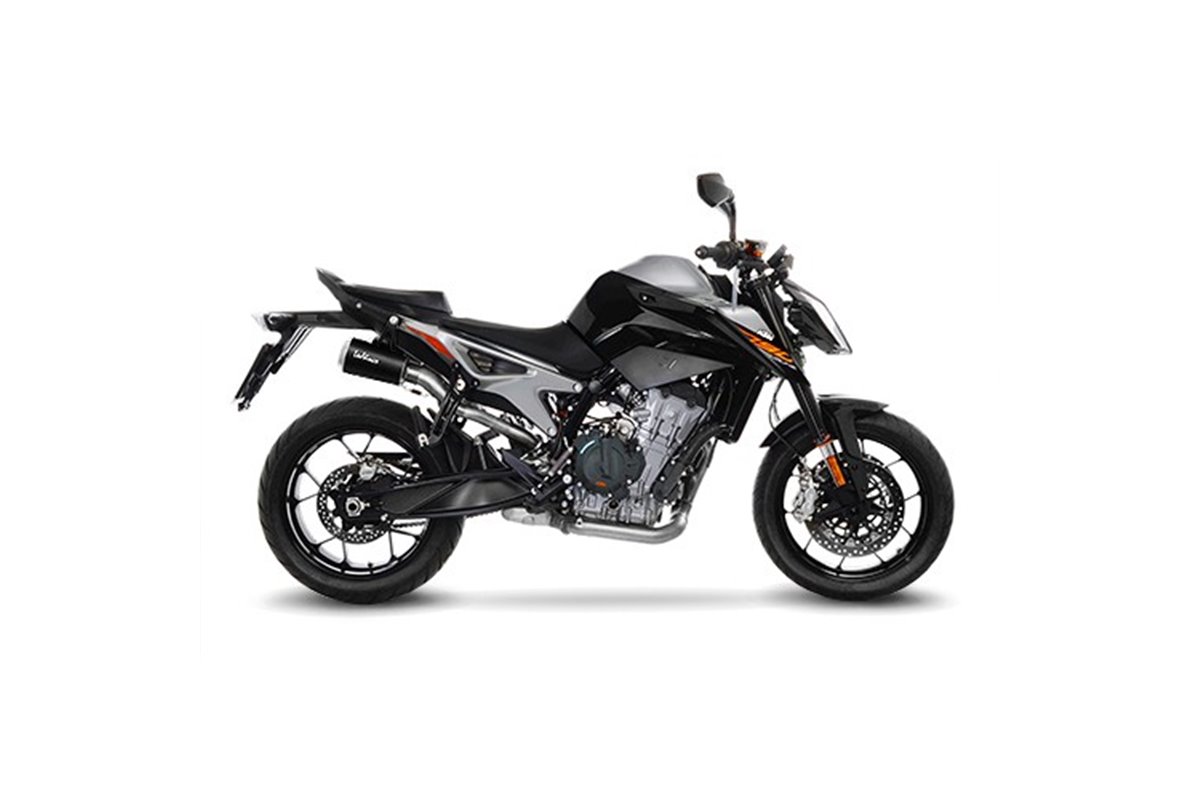 Silencieux Leovince Lv-10 Black Edition Ktm 790 Duke / 790 Duke L A2 2018 - 2023