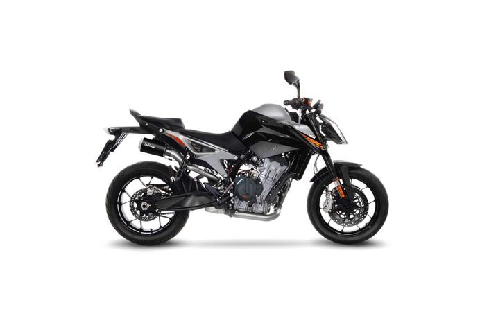 Sistema di Scarico Terminale LeoVince 15228BU LV-10 Nero KTM 790 DUKE / 790 DUKE L A2 2018 - 2020