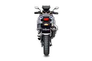 Scarico Terminale Leovince 15302B Lv-12 Black Edition Honda Crf 1100 L Africa Twinadventure Sportdct 2020 - 2023