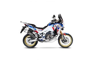 Scarico Terminale Leovince 15302B Lv-12 Black Edition Honda Crf 1100 L Africa Twinadventure Sportdct 2020 - 2023