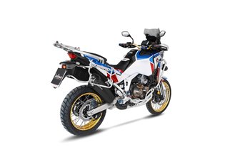 Scarico Terminale Leovince 15302B Lv-12 Black Edition Honda Crf 1100 L Africa Twinadventure Sportdct 2020 - 2023