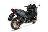 Sistema di Scarico Terminale LeoVince 15305FB LV-12 BLACK EDITION YAMAHA T-MAX 560/TECH MAX 2020 - 2023