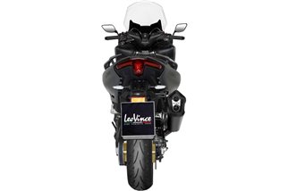 Sistema di Scarico Terminale LeoVince 15305FB LV-12 BLACK EDITION YAMAHA T-MAX 560/TECH MAX 2020 - 2023