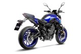 Sistema di Scarico Terminale LeoVince 15264BU LV-10 Nero per YAMAHA MT-07 2021 - 2023