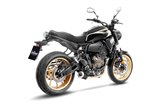 Sistema di Scarico Terminale LeoVince 15264BU LV-10 Nero per YAMAHA XSR 700/XTribute 2021 - 2023