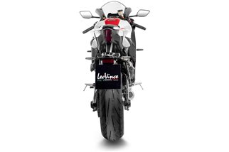 sistema di Scarico Terminale LeoVince 15264BU LV-10 Nero per YAMAHA YZF-R7 2021 - 2023