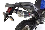 200-mm-Rundschalldämpfer-Kit Aus Carbon YAMAHA XT660Z TENERE 2008-2017 Black Widow