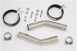 Exhaust Silencers 230mm GP Round Carbon HONDA GL1500 Goldwing Black Widow