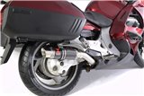 230 mm Gp Round Carbon-Schalldämpfer HONDA ST1300 Pan European (SC51) Black Widow