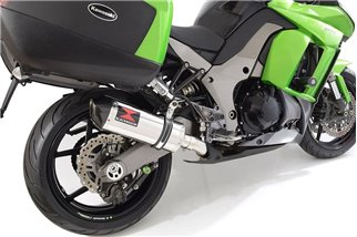 4-2 Silencieux Avec Embout Ovale En Carbone De 300 mm Pour Système D'Échappement De Sacoches De Cat KAWASAKI Z1000 SX 2010-2019 