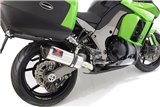 4-2 Silencieux Avec Embout Ovale En Carbone De 300 mm Pour Système D'Échappement De Sacoches De Cat KAWASAKI Z1000 SX 2010-2019 