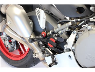 Sistema Di Poggiapiedi Vcr38Gt Nero Gilles Ducati 959 Panigale Ha Hb 2016 - 2020