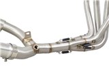 Complete Exhaust 4 In 2 Honda Cbr 1100 Xx 1997-2007 Inox