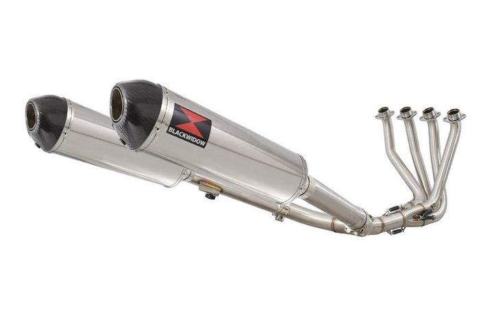 Complete Exhaust 4 In 2 Honda Cbr 1100 Xx 1997-2007 Inox