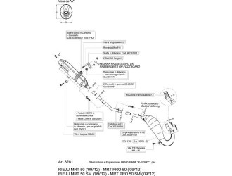 Full System Exhaust Leovince X-Fight Black Edition Rieju...