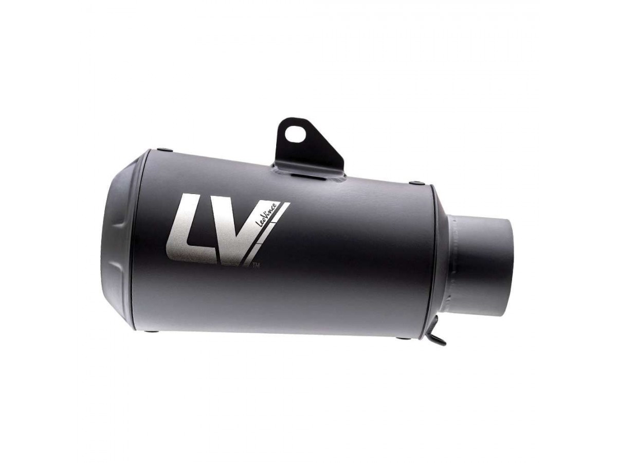 Exhaust Silencer Leovince Lv-10 Full Black Universal All Bikes