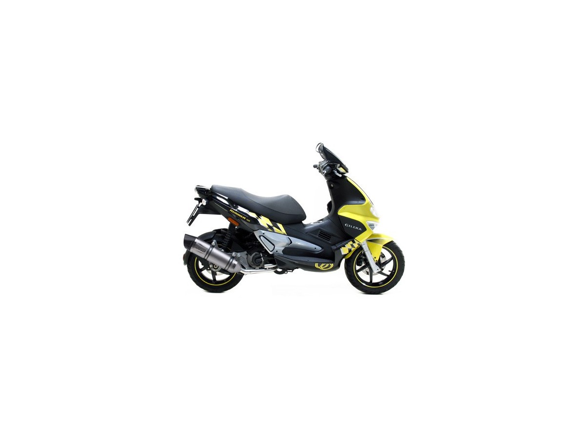 Full System Exhaust Leovince Lv One Evo Gilera Runner Vx 125 2006 - 2007