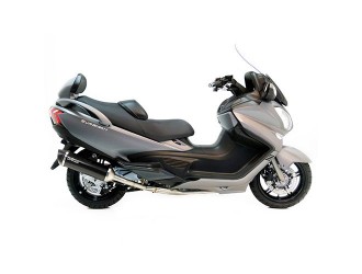 Full System Exhaust Leovince Nero Suzuki Burgman 650 2013...