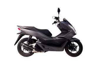 Sistema Di Scarico Completo Leovince Nero Honda Pcx 150...