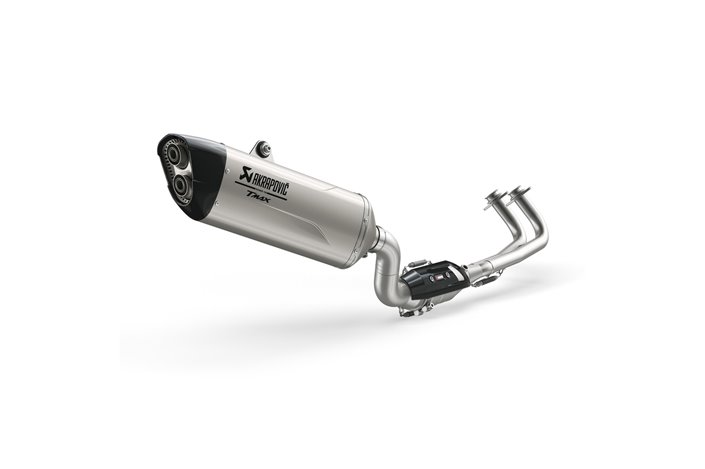 Sistema Di Scarico Completo AKRAPOVIC in TITANIO Originale Yamaha T-Max 2022 GYTR 90798-30912-00