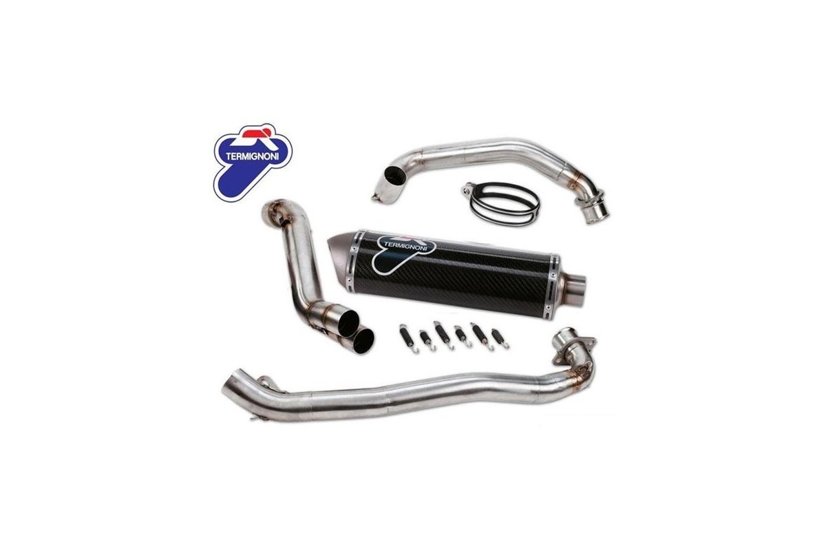 COMPLETE EXHAUST TERMIGNONI CARBON DUCATI 96455810B HYPERMOTARD 796 2010-2012