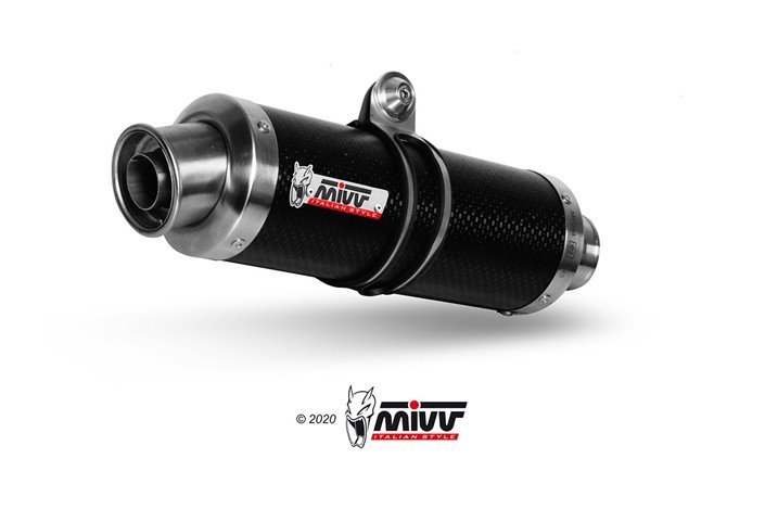 Silencers Exhaust Mivv Gp Carbon Aprilia Tuono Fighter 1000 2006 - 2010