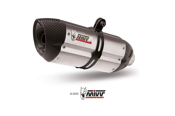 Silencer Exhaust Mivv Suono Stainless Steel Aprilia Tuono V4 2010 - 2016