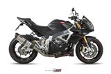 Schalldämpfer Escape Mivv Suono Edelstahl Aprilia Tuono V4 April 2011 - 2016