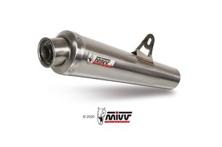 Schalldämpfers Escape Mivv X-Cone Edelstahl Aprilia Shiver 750 2008 - 2016