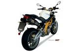 Sistema di Scarico Terminale A.006.L7 Mivv Suono Inox Aprilia Shiver 750 2008 - 2016