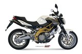 Schalldämpfers Escape Mivv Suono Schwarz Schwarz Edelstahl Aprilia Shiver 750 2008 - 2016