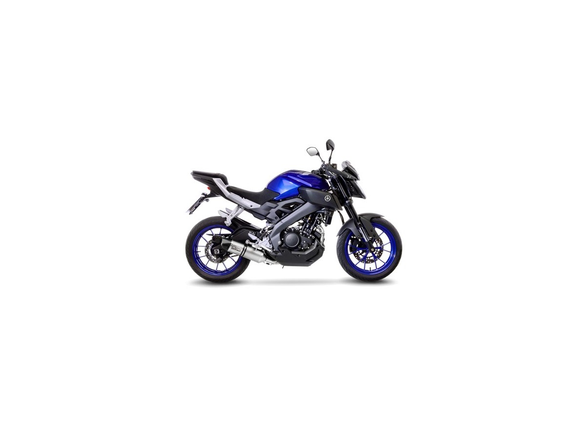 Système Complet D'Échappement Leovince Lv One Evo Yamaha Mt-125 2017 - 2019