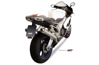 Silencieux Echappement Mivv X-Cone Inox Aprilia Rsv 1000 2004 - 2008