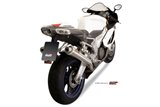 Silencieux Echappement Mivv X-Cone Inox Aprilia Rsv 1000 2004 - 2008