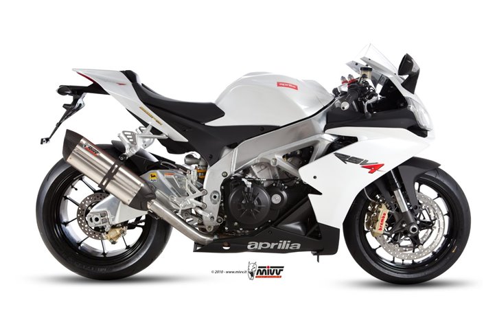 Silencieux Echappement Mivv Suono Inox Aprilia Rsv4 2009 - 2016