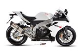 Silencer Exhaust Mivv Suono Stainless Steel Aprilia Rsv4 2009 - 2016